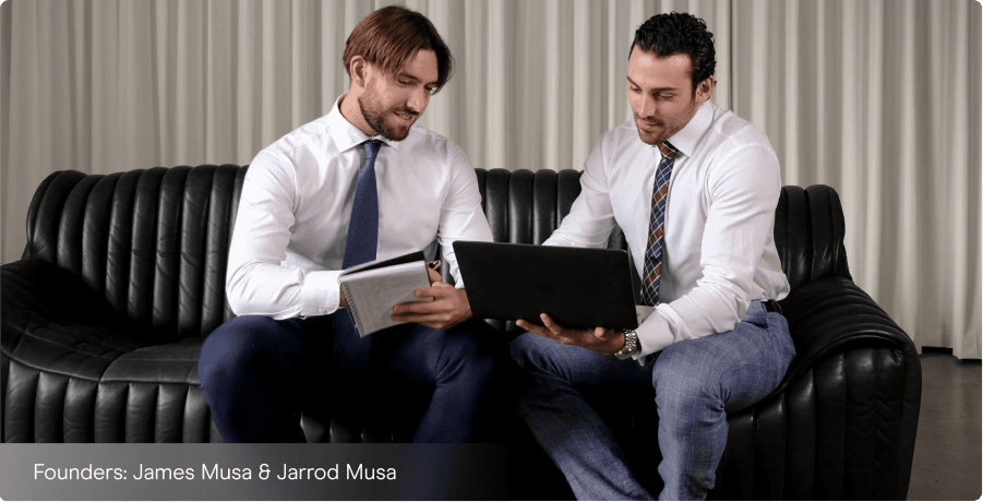 James Musa and Jarrod Musa, founders of JAVM Partners